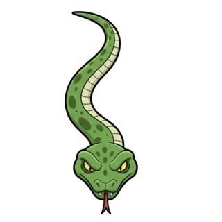 Green snake