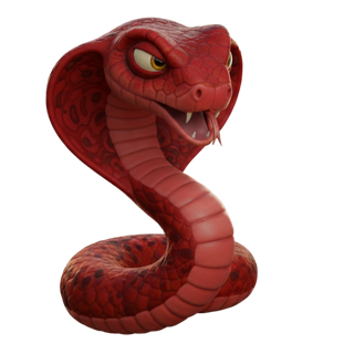 Red snake